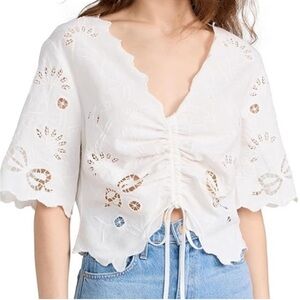 MOTHER The Social butterfly top in take a bow